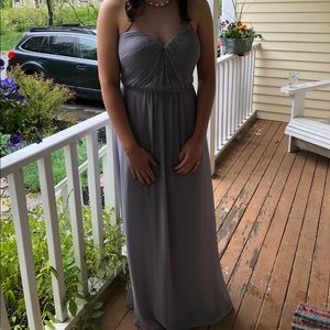 faviana high neck gown